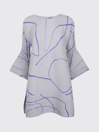 Issey Miyake Dress Pleats Please  Woman Color Grey In Gray