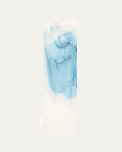 Issey Miyake Eau Watercolor-print Cowl-neck Maxi Dress In Nijimi