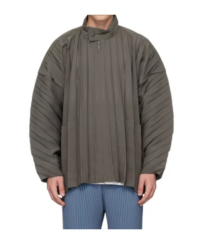 Issey Miyake Edge Casual Jacket In Black