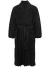 Issey Miyake Parachute Coat In Black