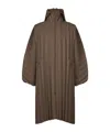 Issey Miyake Edge Coat Light In Brown