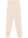 Issey Miyake Pleated Regular Trousers In 中性色