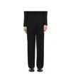 Issey Miyake Edge Ensemble Trousers In Black