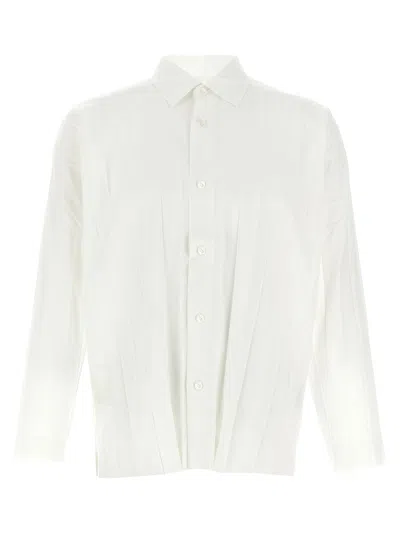 Issey Miyake Edge Shirt Shirt And Blouse White