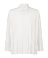 Issey Miyake Edge Shirt In White