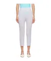 Issey Miyake Elastic Pleated Casual Pants In White