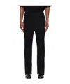 Issey Miyake Black Basics Trousers In Black