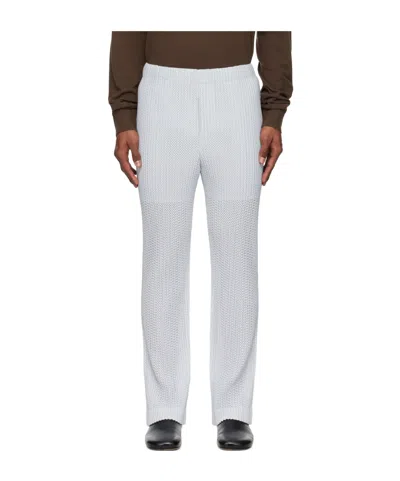 ISSEY MIYAKE ELASTIC WAIST CASUAL PANTS