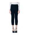 Issey Miyake Elastic Waist Casual Pants In Black