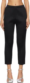 Issey Miyake Black Monthly Colors October Trousers In Black