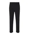 Issey Miyake Elastic Waist Casual Pants In Black