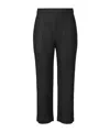Issey Miyake Elastic Waist Casual Pants In Black