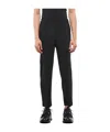 Issey Miyake Black Polyester Pant In Black
