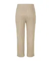 Issey Miyake Elastic Waist Casual Pants In Brown