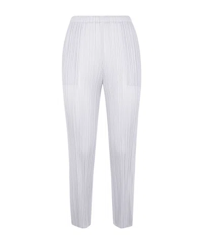 ISSEY MIYAKE ELASTIC WAIST CASUAL PANTS