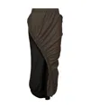 Issey Miyake Asymmetric Midi Skirt