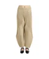 Issey Miyake Fully Pleated Trousers In Nude