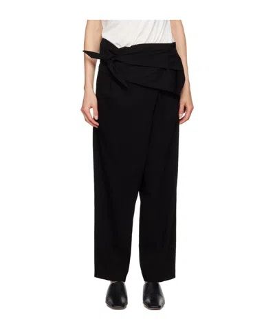 Issey Miyake Enclothe Casual Pants In Black