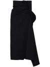 Issey Miyake Enclothe Midirock In Blau