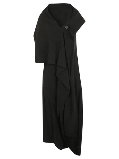 Issey Miyake Enclothe Pants Jumpsuit In Black