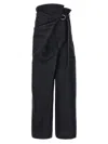 Issey Miyake Black Enfold Trousers