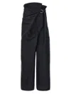 Issey Miyake Black Enfold Trousers