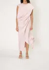 Issey Miyake Enveloping Dress In Pink In Pink