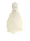 Issey Miyake Washi Pleats Scarves And Foulards White In Neutral