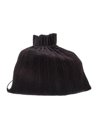 Pre-owned Issey Miyake Evening Bag In Black