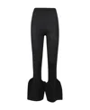 Issey Miyake Exuberance Bootcut Trousers In Black