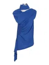 Issey Miyake Eye Of The Bean Shirt In Blue