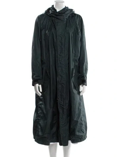 Pre-owned Issey Miyake Fete Vintage 2007 Parka In Green