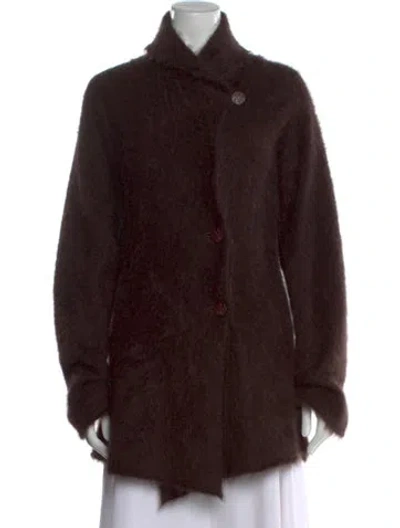 Pre-owned Issey Miyake Fete Vintage 2007 Sweater In Brown