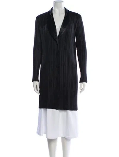 Pre-owned Issey Miyake Fete Vintage 2009 Coat In Black