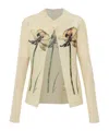 Issey Miyake Pressed Flora Pleats Top Shirt Clothing In Yellow