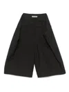 Issey Miyake Fold To Form Shorts In Black