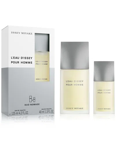 Issey Miyake Fragrance Duo Set: 4.2 oz & 1.3 oz Eau De Toilette In Transparent