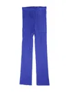 Issey Miyake Polyester Pants In Blue
