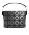 Issey Miyake Geometric Shoulder Bag In Gray