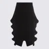 Issey Miyake Linkage Mini Skirt In Black