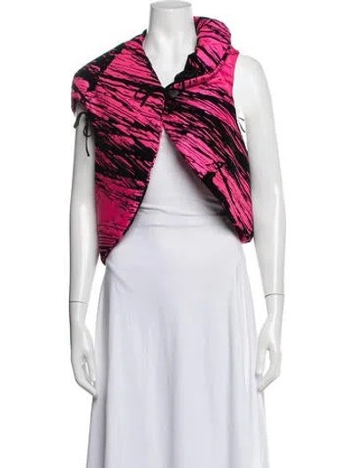 Pre-owned Issey Miyake Graphic Print Jacket In Multicolor