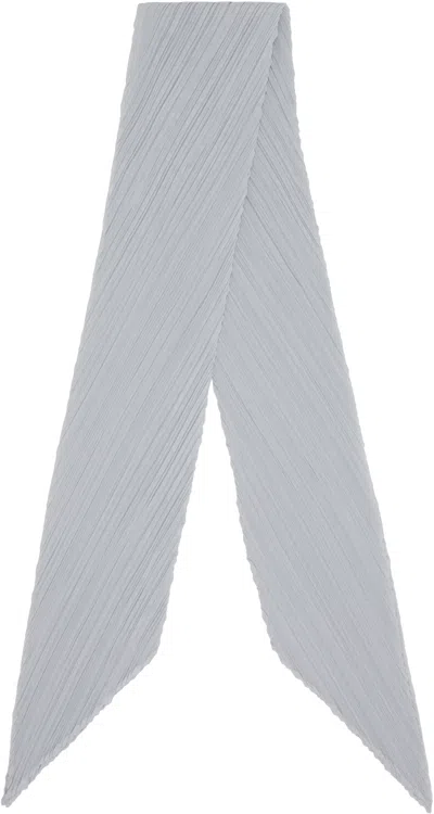 Issey Miyake Gray Basic Scarf