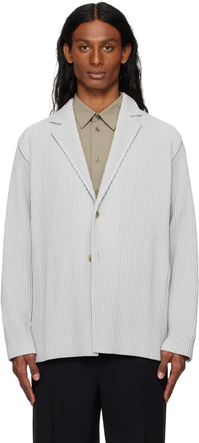 Issey Miyake Gray Basics Blazer