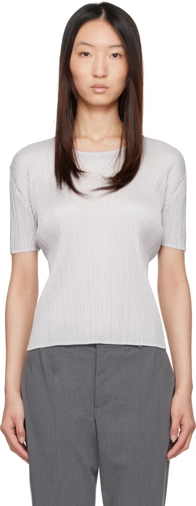 Issey Miyake Gray Basics T-shirt