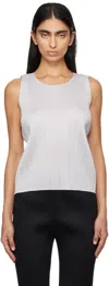 Issey Miyake Top In 10 Lgt Grey