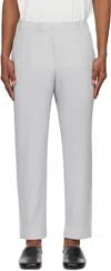 Issey Miyake Gray Basics Trousers