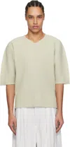 Issey Miyake Gray Monthly Color March T-shirt In Gray