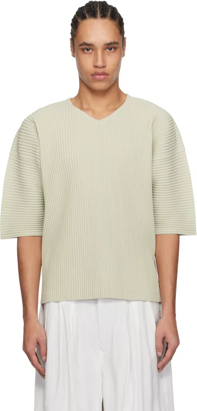 Issey Miyake Gray Monthly Color March T-shirt In 17-frosty Gray