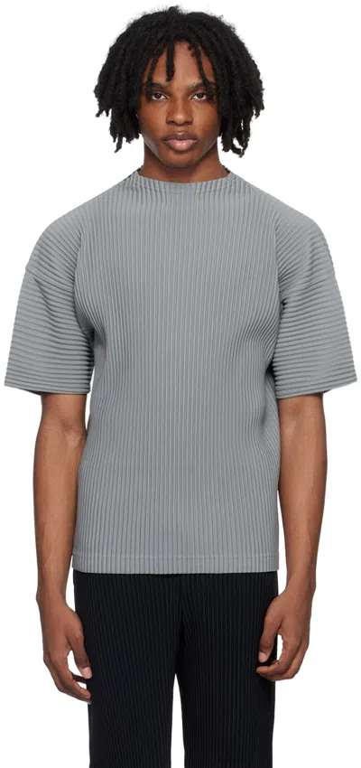 Issey Miyake Gray Monthly Color May T-shirt In 17-warm Gray