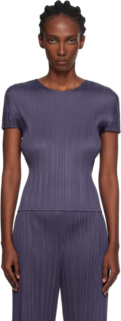 Issey Miyake Gray Monthly Colors July T-shirt